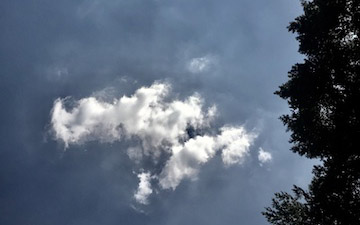 Sky over northwestern Poland