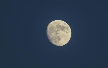 Moon over Happy Lake