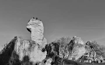 Boulders from inside the Castle