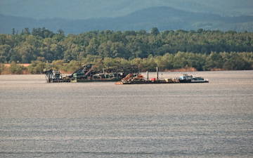 Lake dredging